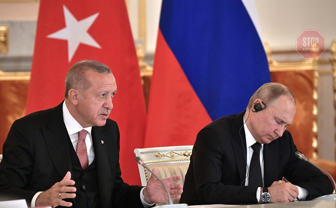  Президенти Туреччини Реджеп Таїп Ердоган і РФ Володимир Путін Фото: kremlin.ru