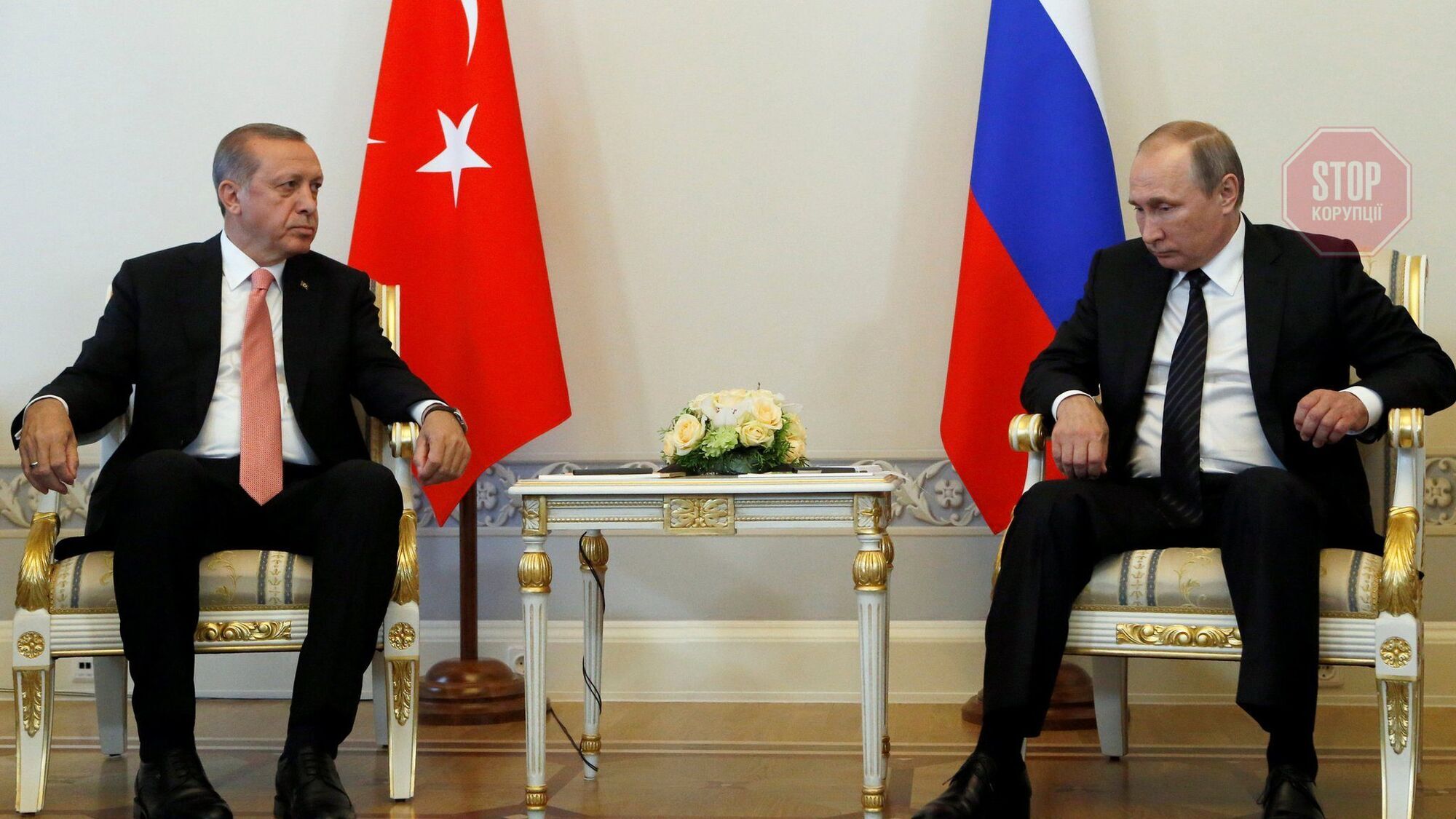  Президенти Туреччини Реджеп Таїп Ердоган і РФ Володимир Путін Фото: Reuters