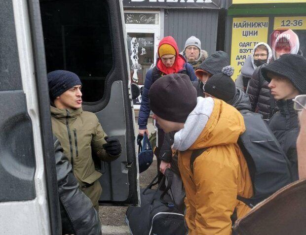  Эвакуационный пункт на Соломенском рынке Фото: Facebook