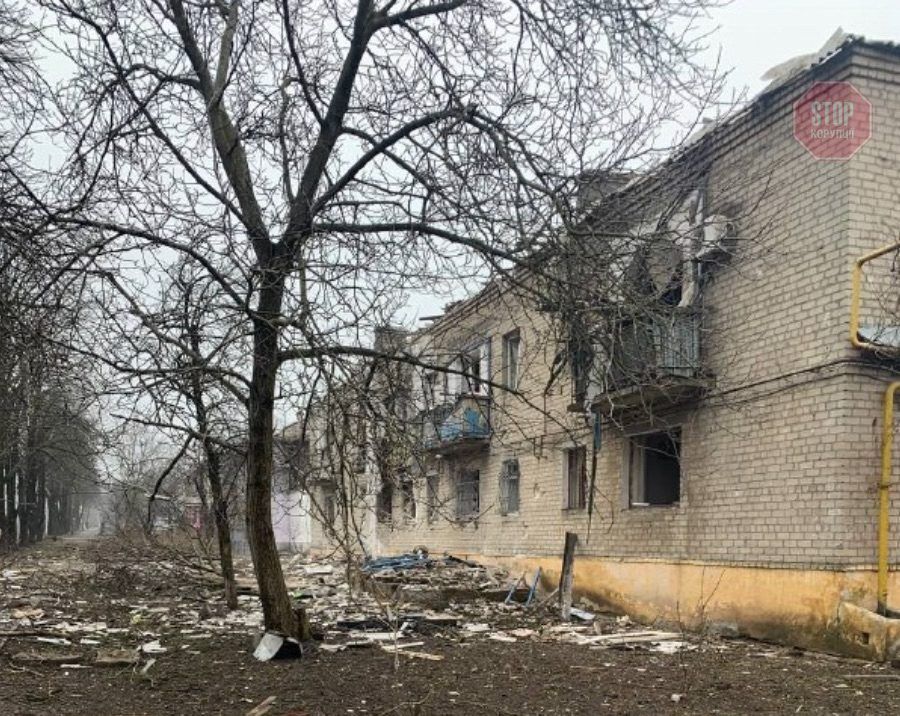  There is no power, water and heat in Volnovakha, the buildings are badly damaged.Photo: Vidguki Volnovakha telegraph channel