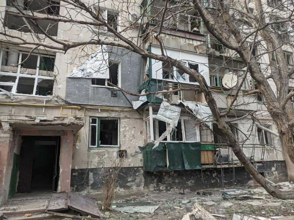 зруйновані будинки на Луганщині