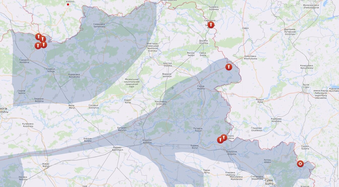 Обстрелы Сумской и Черниговской областей 28 мая