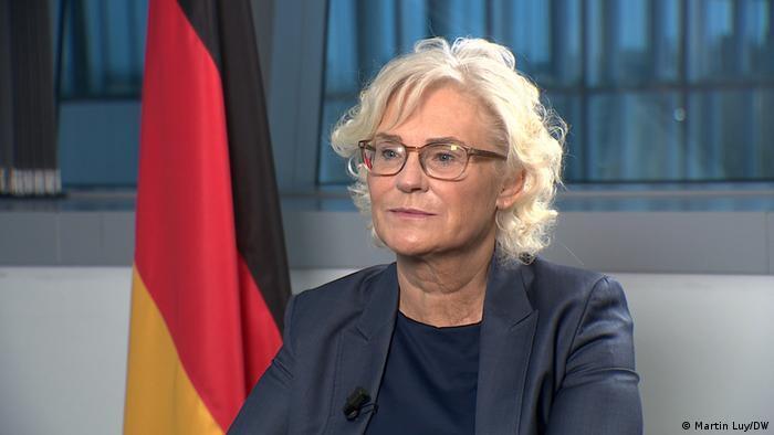 Министр обороны Германии Кристин Ламбрехт