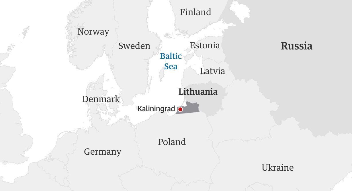 Росія загострює ситуацію в Балтійському регіоні