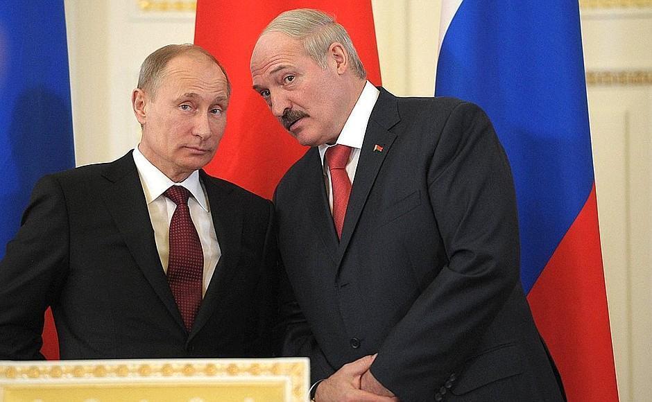 путін Лукашенко