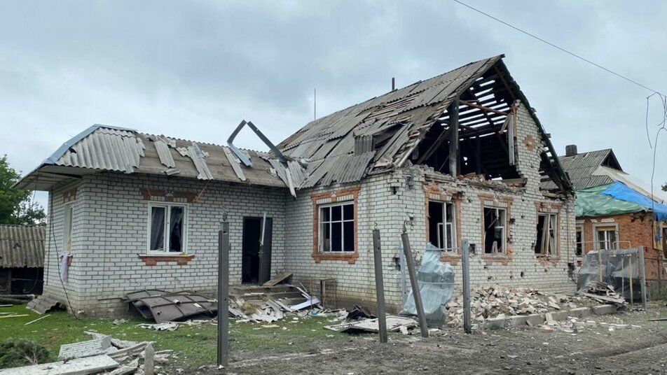 дом разрушен