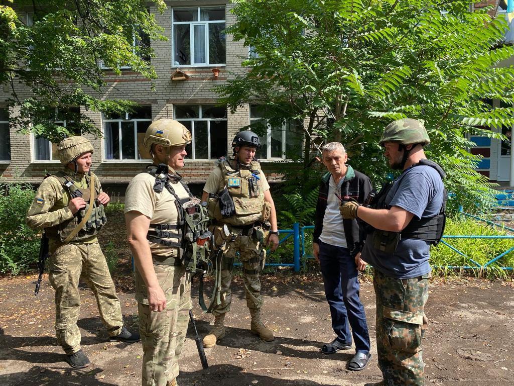 Координация с военными – одно из направлений работы военной администрации Святогорска