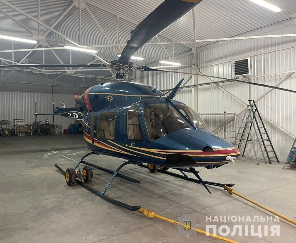 Літак та гелікоптер Медведчука передали на потреби ЗСУ - Нацполіція