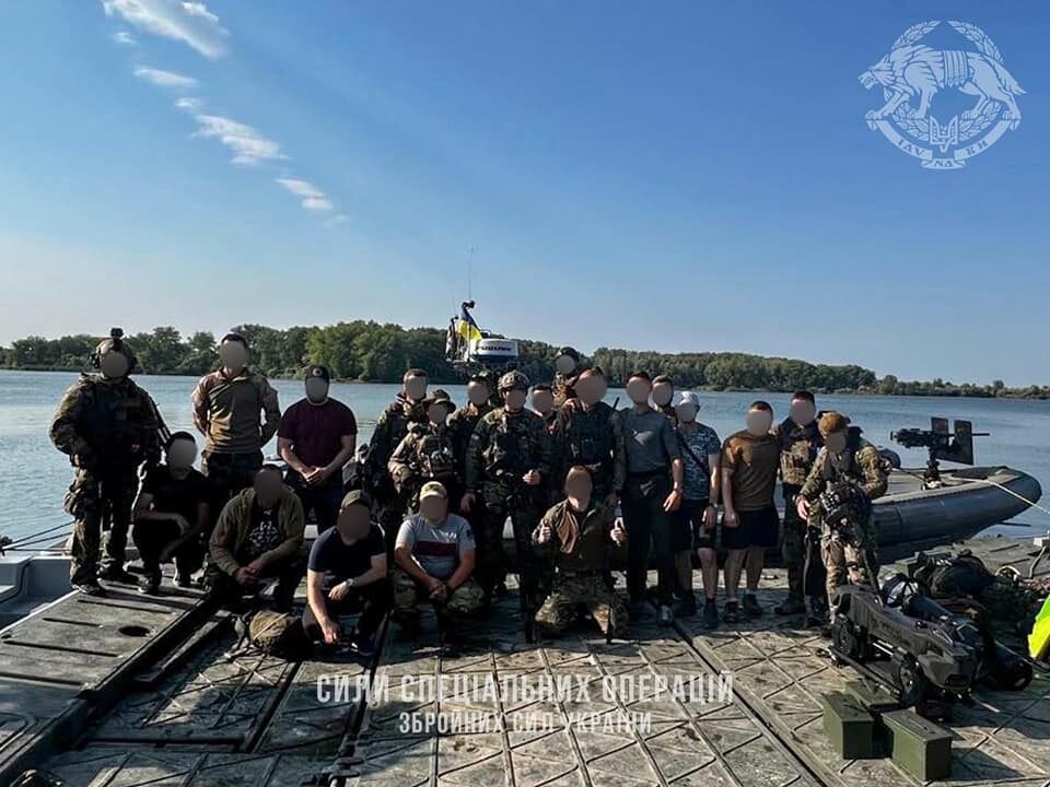 Украинские бойцы.