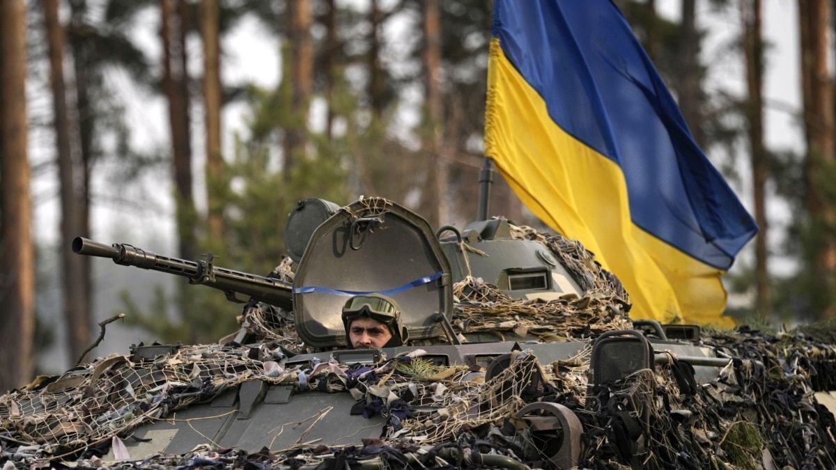 танк флаг Украины