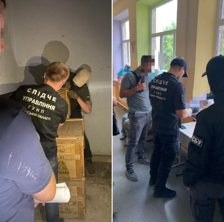 Правоохранители провели обыски в помещении Васильковского горсовета