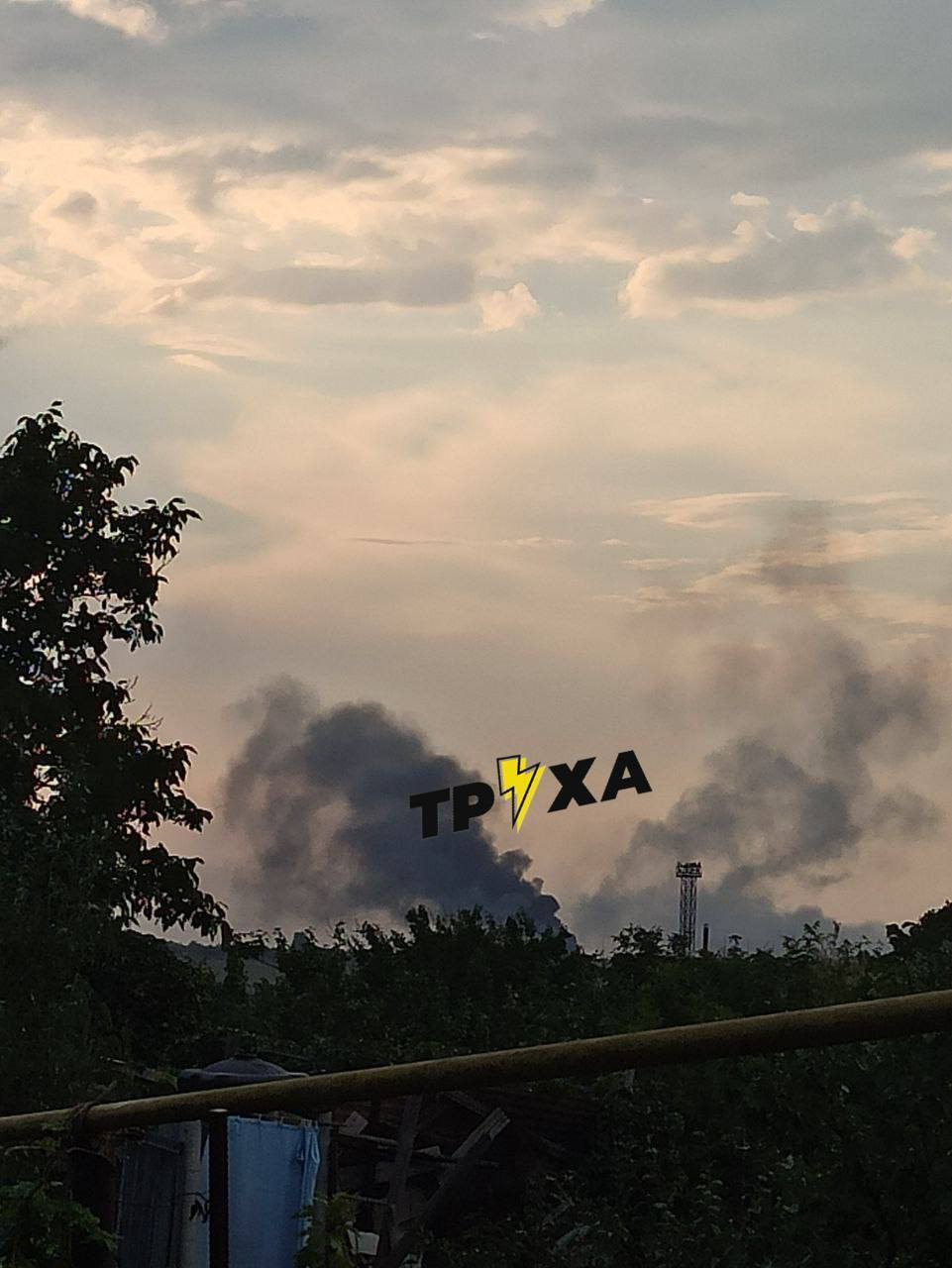 дым в Черновцах