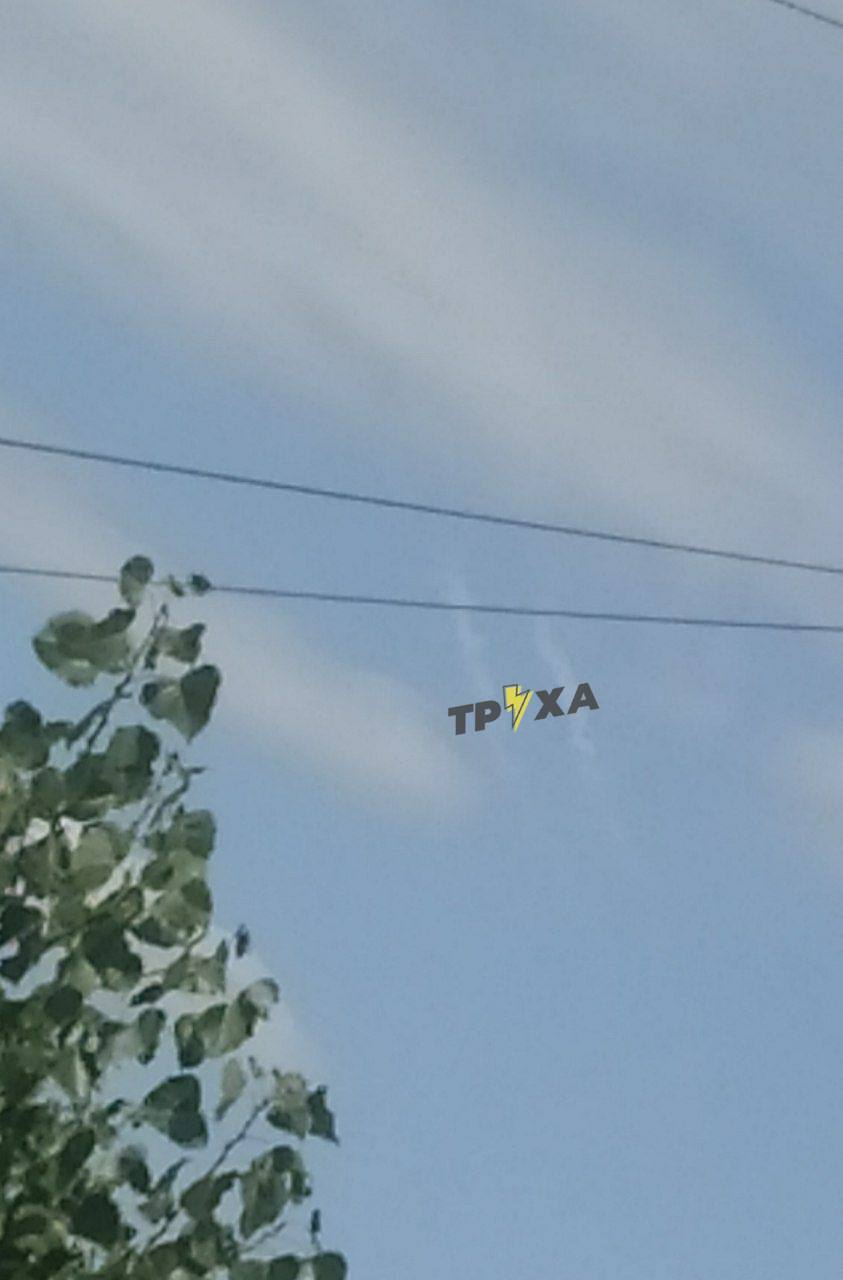 В Каховке зафиксировали работу вражеской ПВО