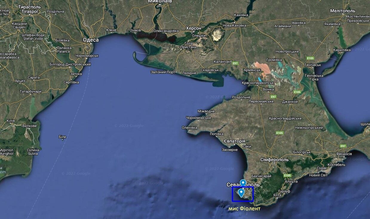 Севастополь: мыс Фиолент в Крыму