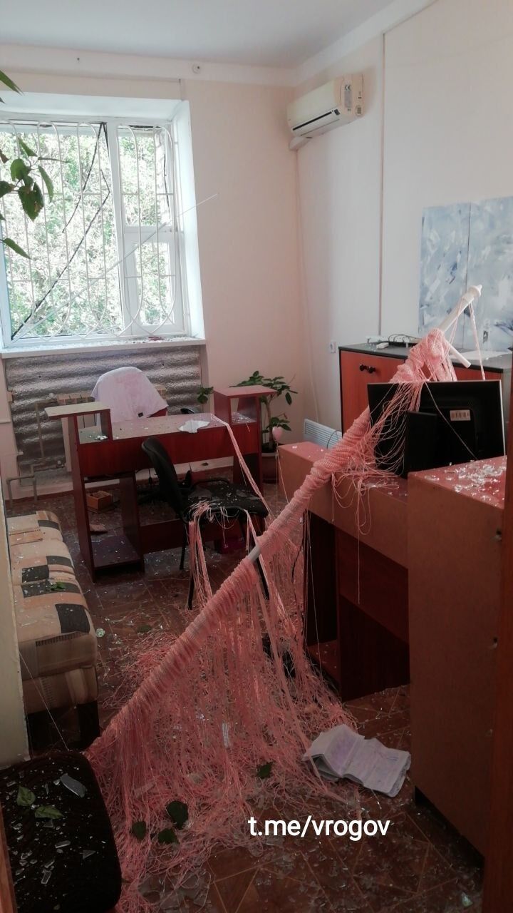 В штабе пророссийской организации в Бердянске произошел мощный взрыв (фото)