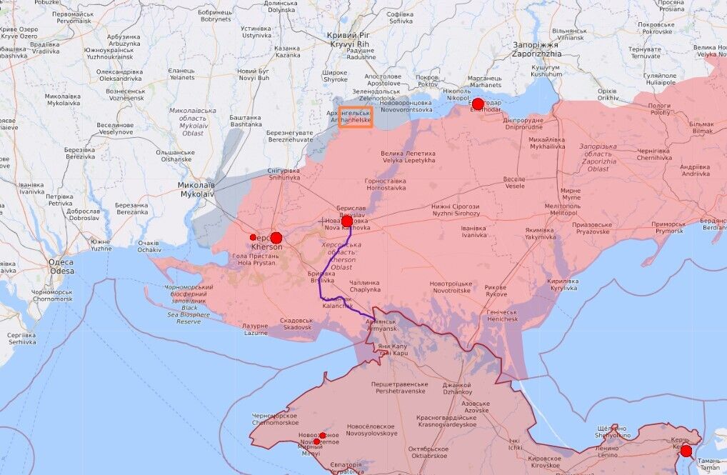 РФ планує рушати на Запоріжжя, бо інакше ЗСУ ризикне і відіб'є Маріуполь - Інфоспротив