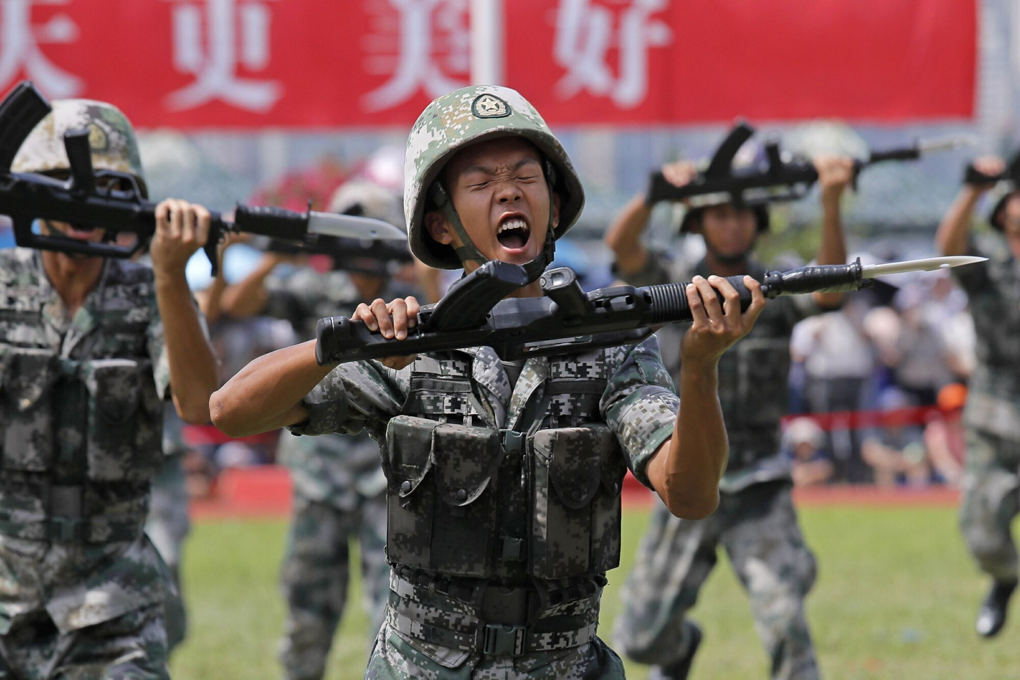 китайские военные