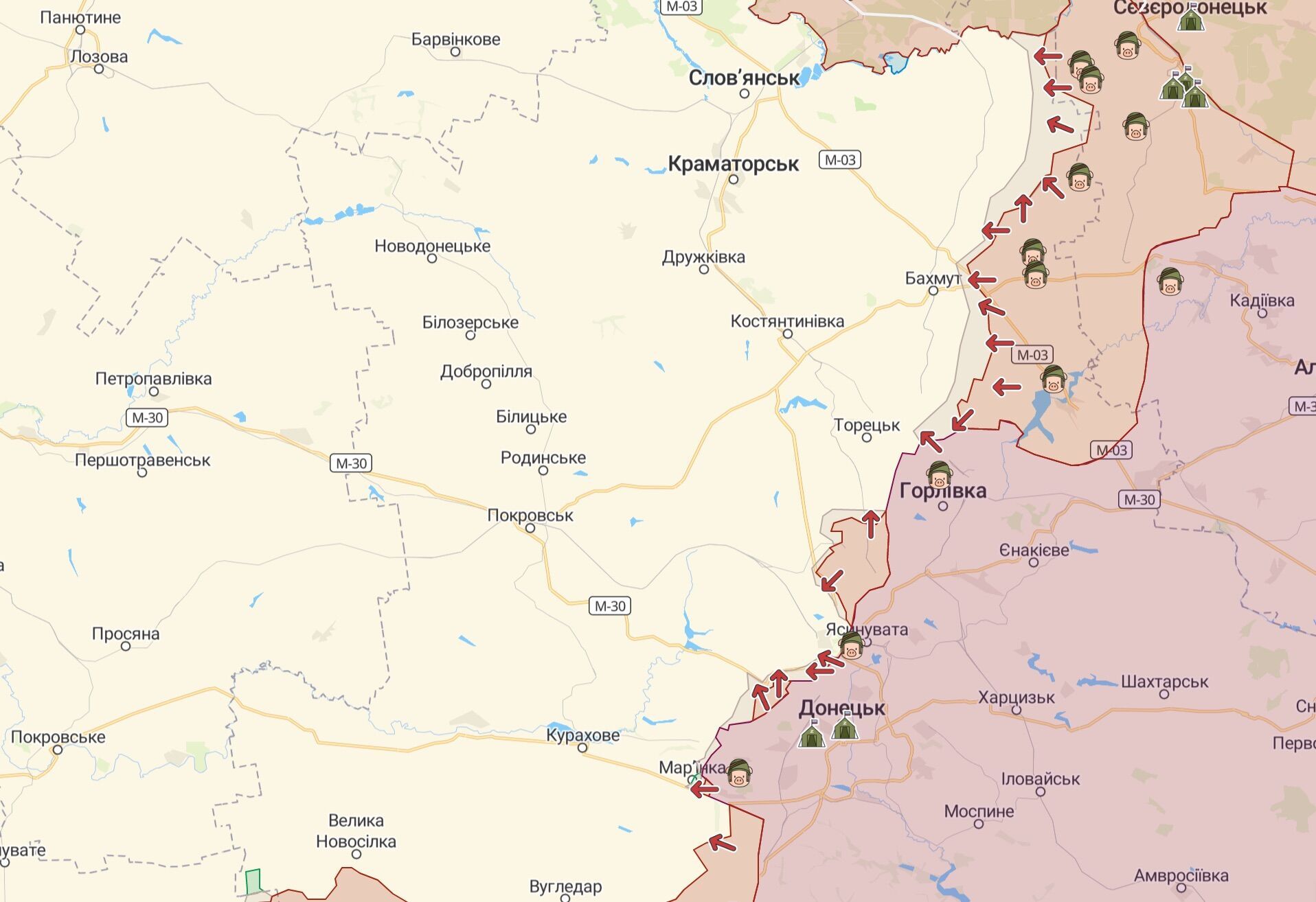 Оккупанты активизировали атаки на Донбассе, но безуспешно