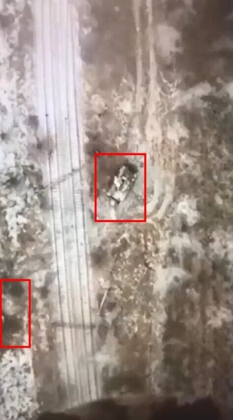 Дрон ВСУ уничтожил и танк армии рф, и снаряды: одна граната – два ярких взрыва (видео)