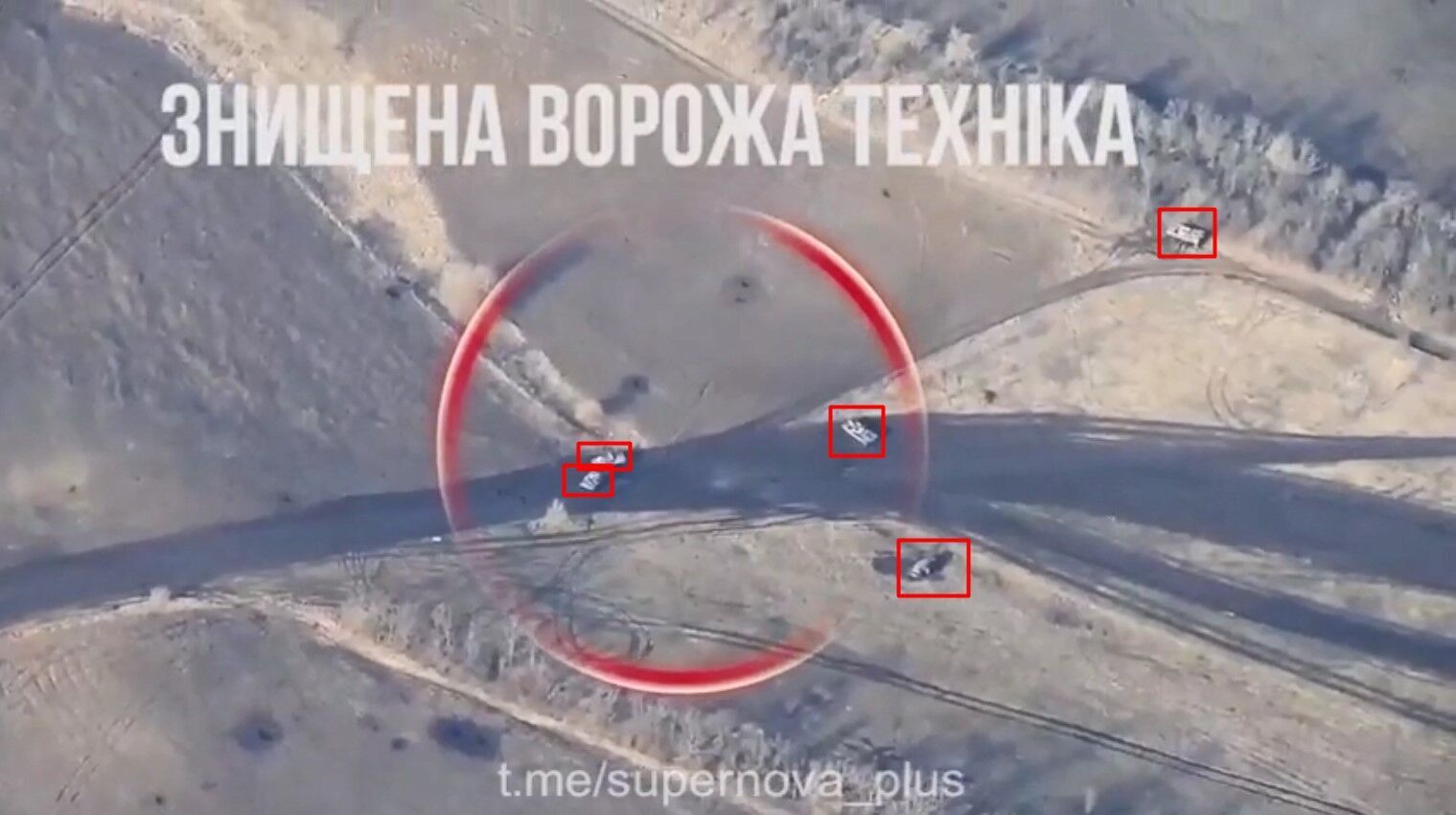 Атака под Запорожьем: ВСУ показали уничтожение пехоты, техники и БК армии рф (видео)