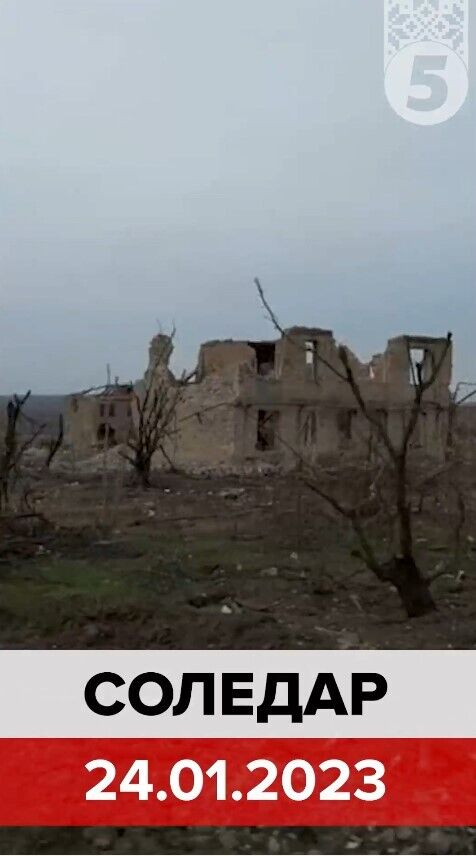 В сети опубликовали кадры из Соледара: вместо улиц – сплошные руины (видео)