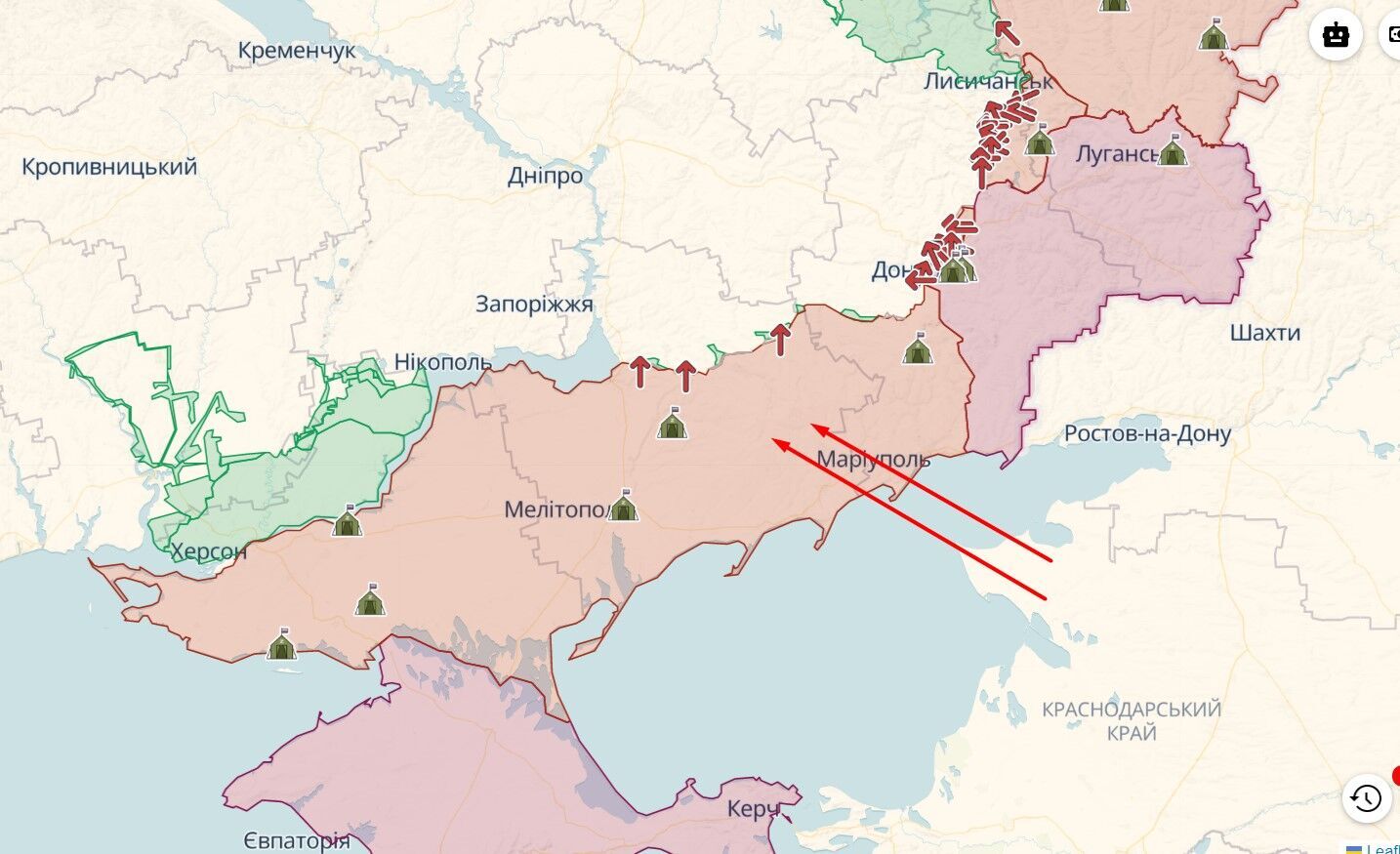 Возможна точка старта дронов-камикадзе армии рф: берег Азовского моря в Ростовской области