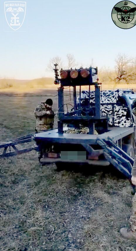 Боевая группа ВСУ ударила по армии рф из самодельной пусковой установки: видео