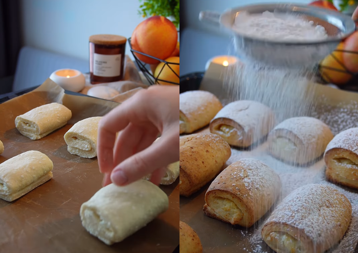 Сиру забагато не буває: рецепт сирних булочок з сирною начинкою