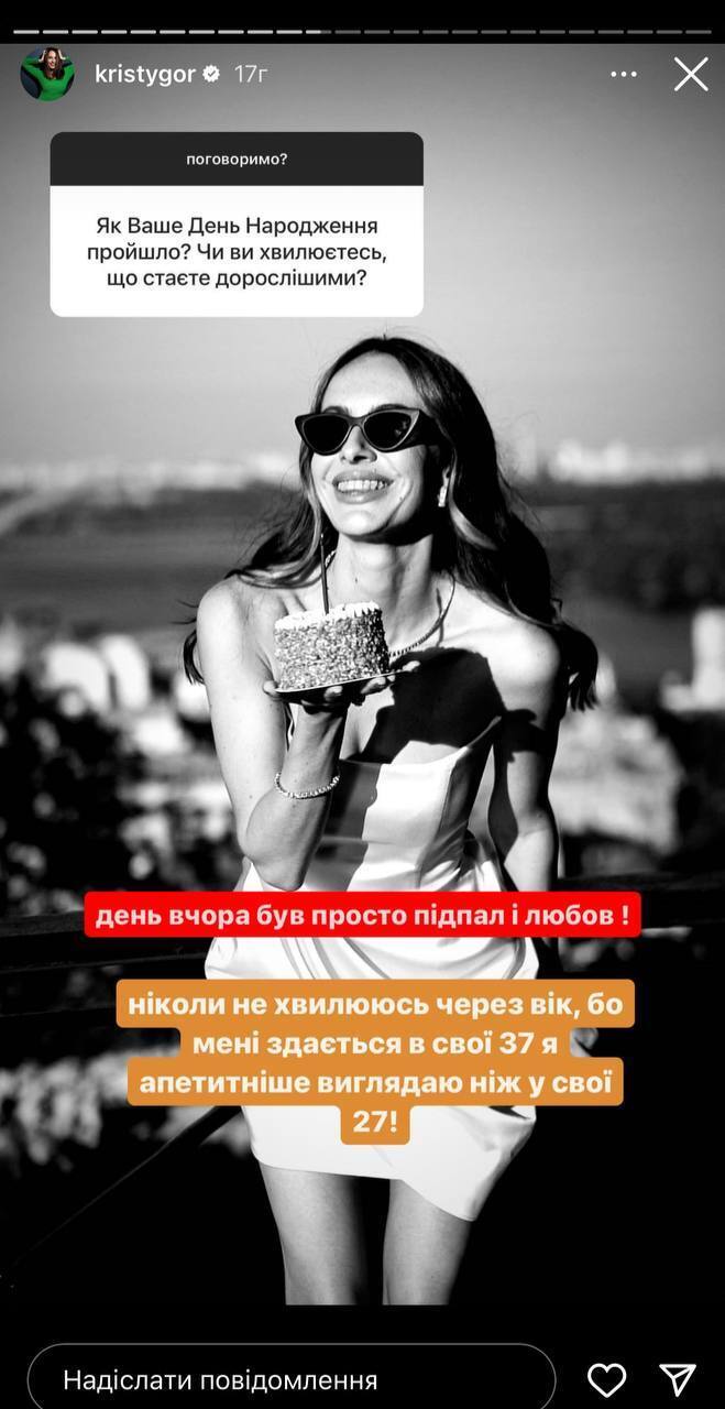 Христина Горняк вік