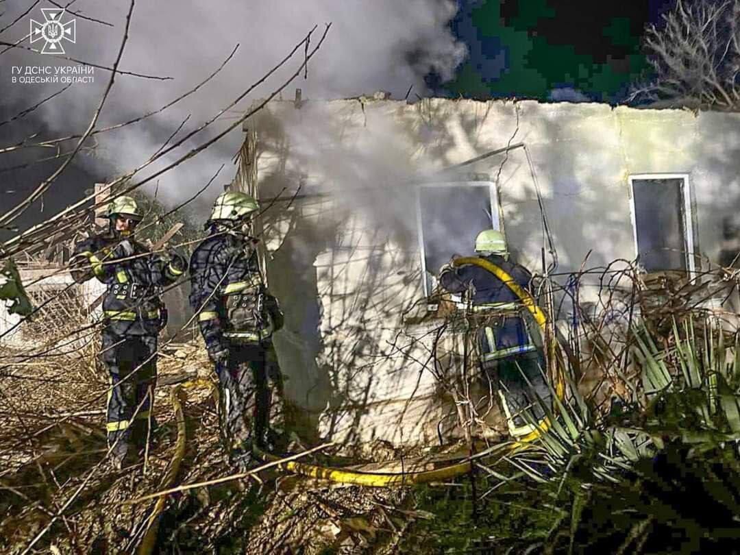 Рятувальники показали наслідки пожежі в Ізмаїльському районі