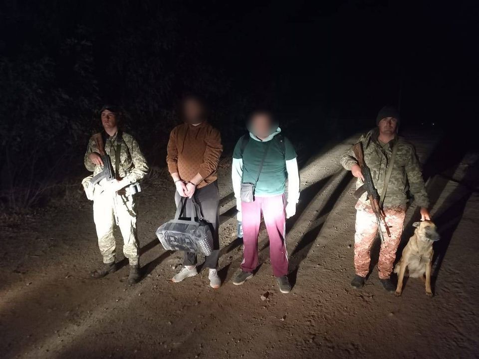 За останній тиждень шість чоловіків спіймали на кордоні з Молдовою