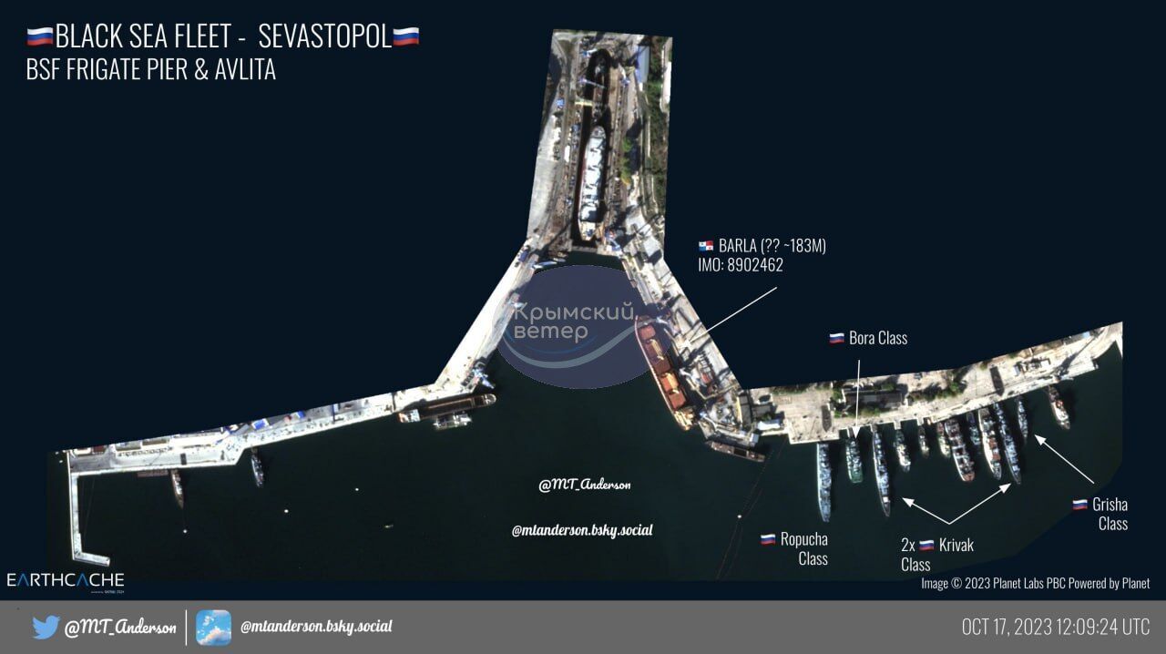 Из бухт Севастополя исчезли все носители ''Калибров'': спутниковые снимки