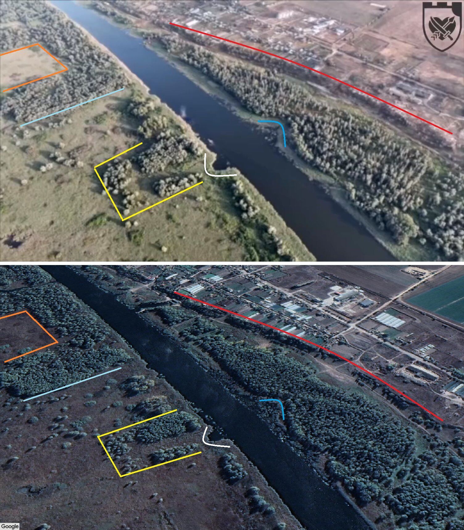 ВСУ попали во вражескую лодку на Днепре