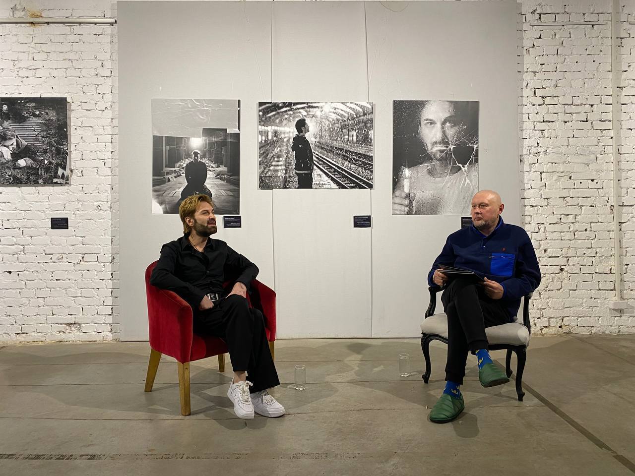 Співак EL Кравчук і критик Костянтин Дорошенко