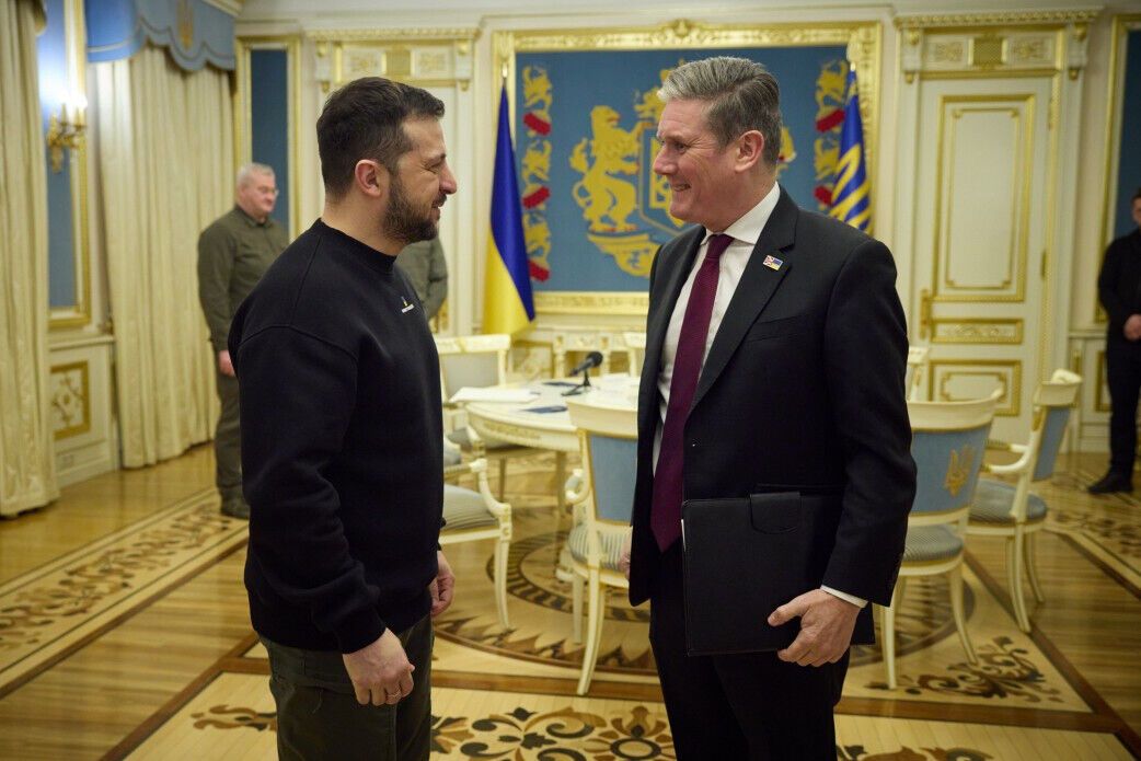 Владимир Зеленский встретился с лидером британской оппозиции Киром Стармером