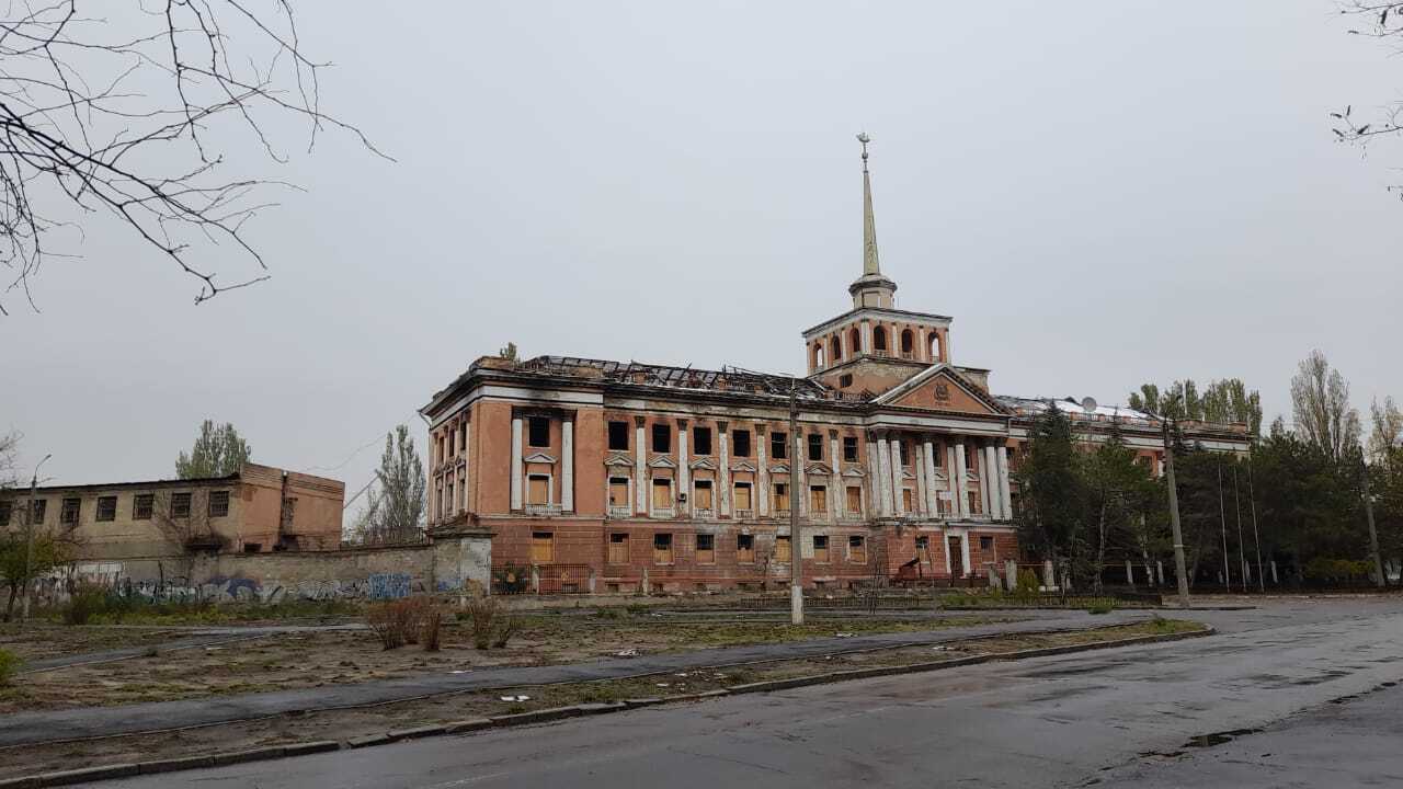 Историческое здание Николаевского адмиралтейства, ноябрь 2023 года
