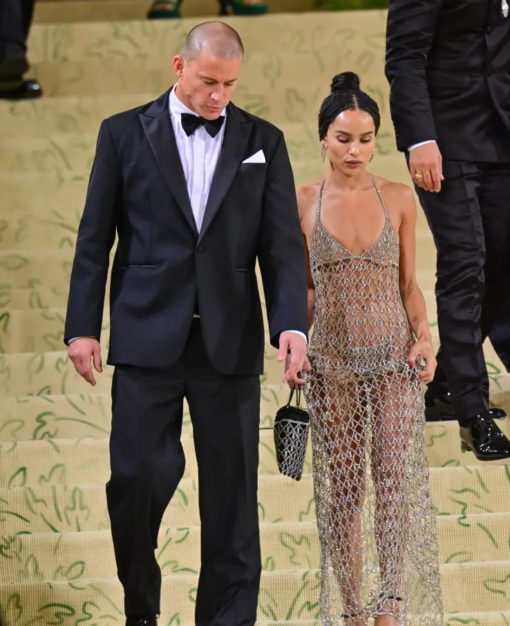 Ченнинг Татум и Зои Кравиц на красной дорожке