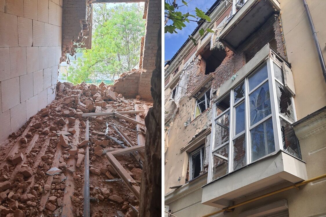Ворожий снаряд влучив у чотириповерховий житловий будинок по вулиці Чорноморській