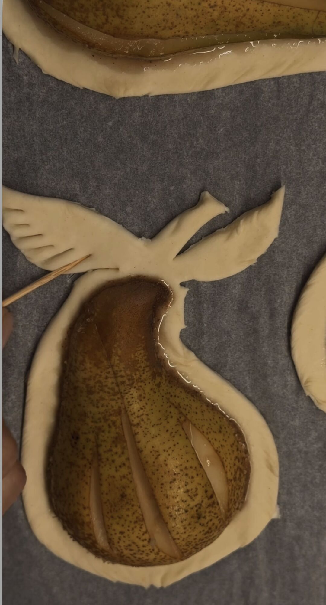 десерт груші на тісті рецепт