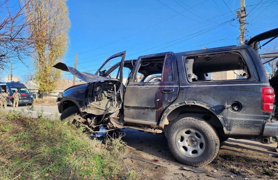 Автомобиль Михаила Филипоненко взорвался в Луганске