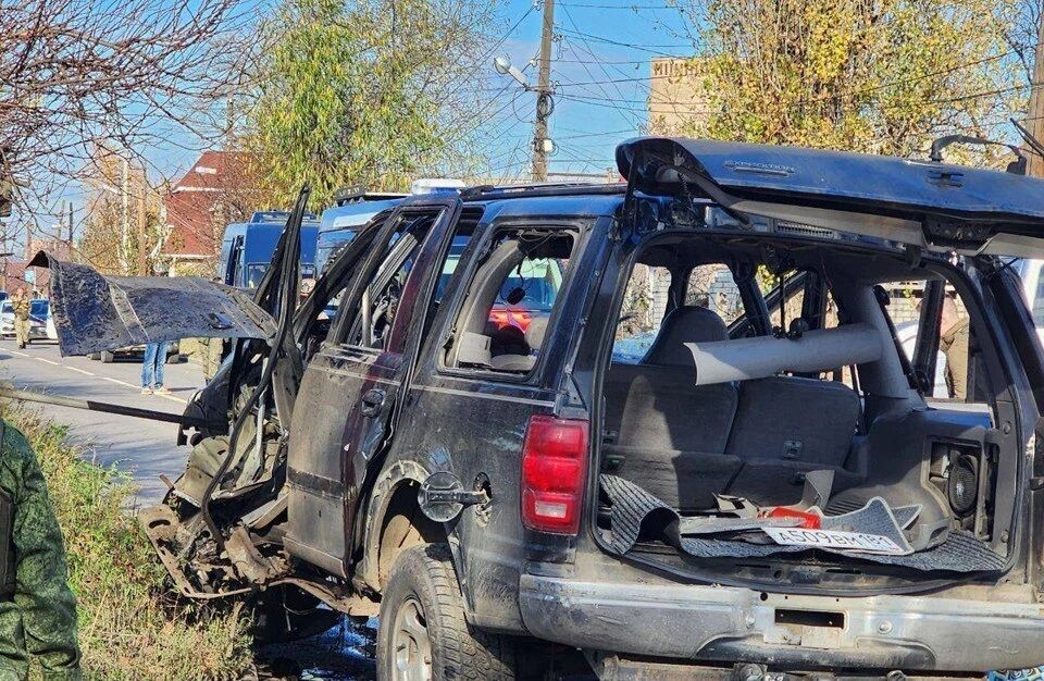 Автомобиль Михаила Филипоненко взорвался в Луганске
