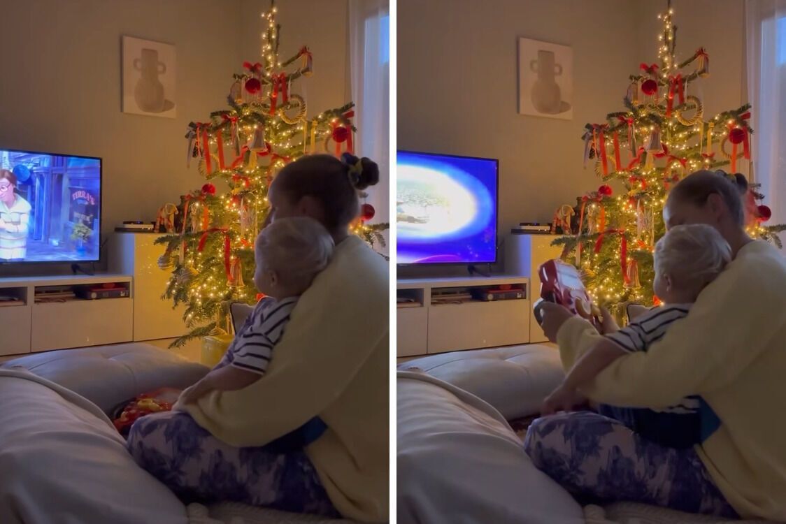 Катерина Осадча разом із сином