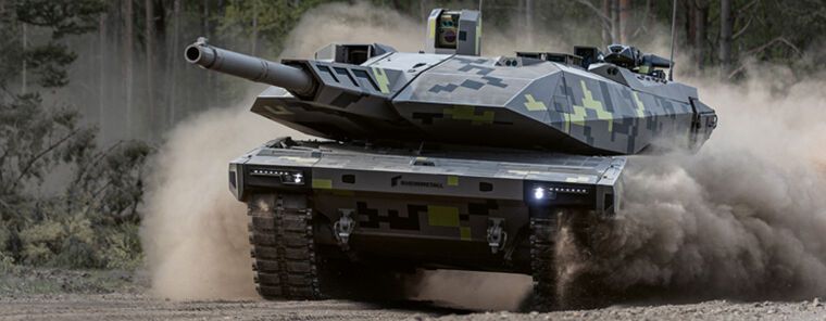 Танк Panther KF51 от немецкого концерна Rheinmetall