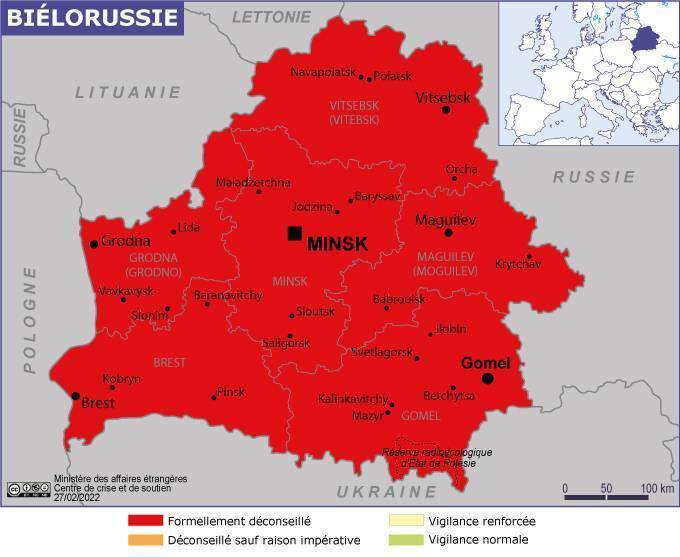 Франція закликає своїх громадян залишити Білорусь: очікує наступу рф – подробиці