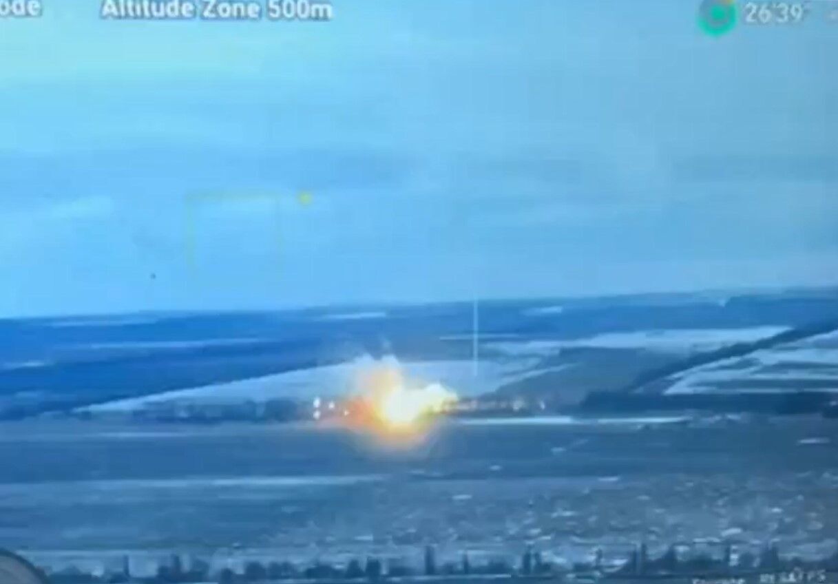 Під Вугледаром знищено ТОС-1 ''Солнцепьок'' армії рф: вибух розніс на шматки - відео