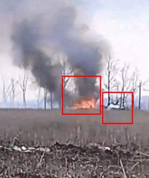 На Донеччині ЗСУ знищили дві БМП армії рф: яскраво здетонував весь БК (відео)