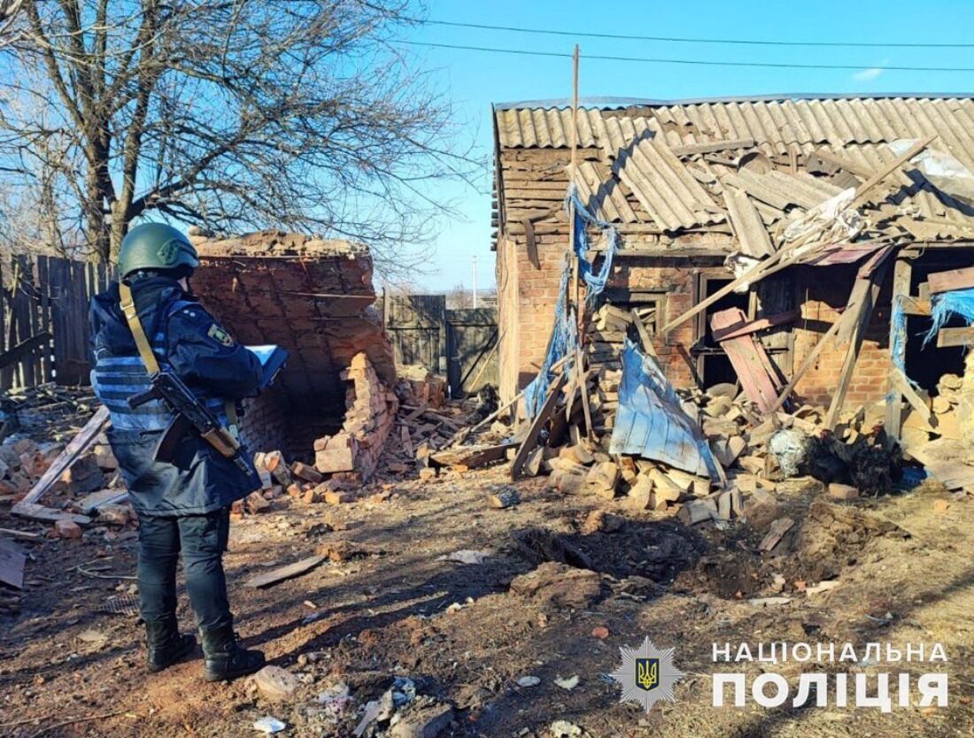 Наслідки російських обстрілів мирного населення на Донеччині
