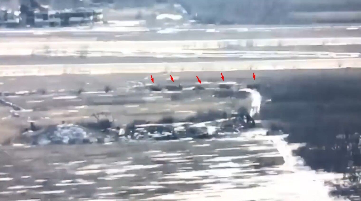 На Авдіївку рушила колона бронемашин армії рф: кадри від 53-ої бригади ЗСУ (відео)