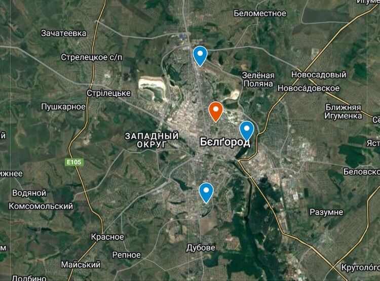 В Белгороде среди двора упал беспилотник неизвестного происхождения - подробности (фото)
