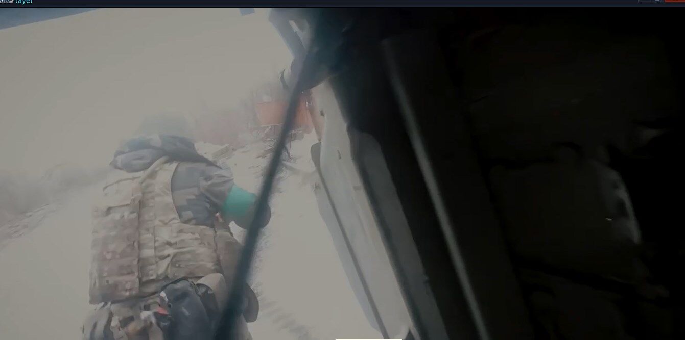 ВСУ ''зачистили'' позиции армии рф в пригороде Бахмута: видео в стиле GoPro